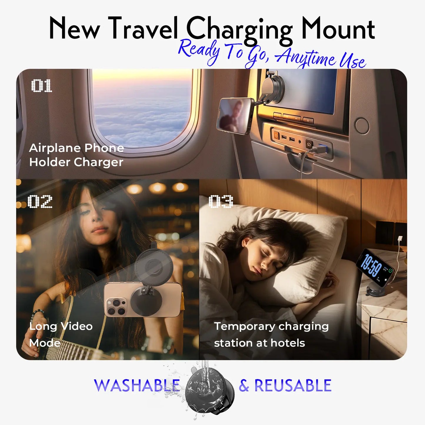 Vacuum Magnetic Car Phone Charger 25W