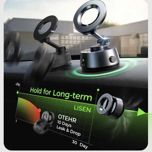 Vacuum Magnetic Phone Mount 360°