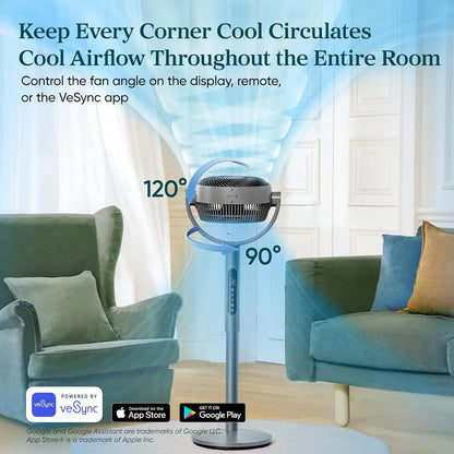 Levoit CoreBreeze R432 Smart Oscillating Fan