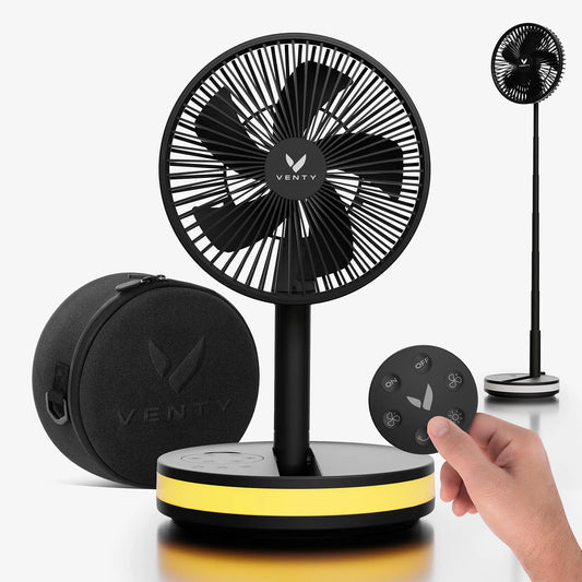 Venty Fan Portable Fan & Rechargeable - Your Ultimate Cool Companion